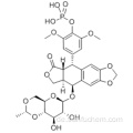 Furo [3 &#39;, 4&#39;: 6,7] naphtho [2,3-d] -1,3-dioxol-6 (5aH) -on, 5- [3,5-dimethoxy-4- (phosphonooxy) phenyl] -9 - [[4,6-O- (1R) -ethyliden-bD-glucopyranosyl] oxy] -5,8,8a, 9-tetrahydro- (57189310,5R, 5aR, 8aR, 9S) - CAS 117091- 64-2